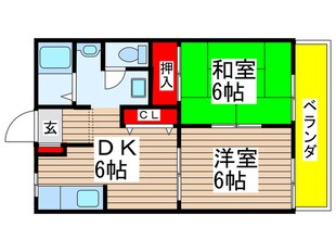 フレ－ルムツミの物件間取画像